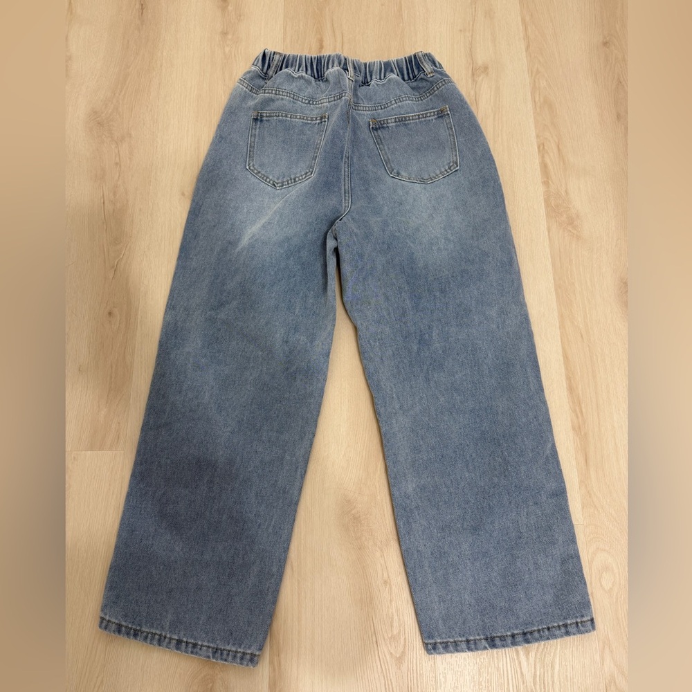 Relaxed Jeans with Drawstring - Picture 2 of 3